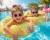 KOŁO DMUCHANE DLA DZIECI 50 cm do Pływania Basen Plaża ŻÓŁTE.jpg