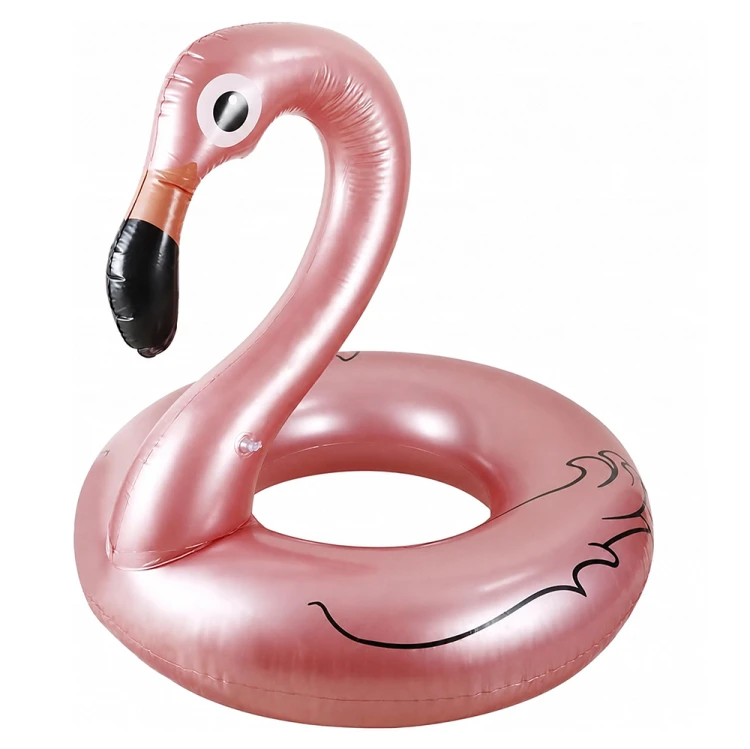 Dmuchany flaming 105 cm Koło dmuchane do pływania materac kółko.jpg