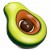 Materac do pływania Avocado z piłką 170 cm XXL.jpg