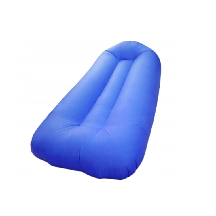 SOFA DMUCHANA Leżak na plażę ogród taras 220x90 cm Niebieska bez pompki.jpg
