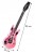 Dmuchana Gitara Elektryczna Instrument Gwiazda Rocka 92cm Różowa.jpg