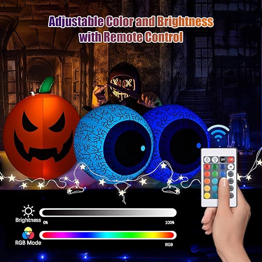HALLOWEEN Nadmuchiwana Gałka Oczna Dekoracje LED 20 cm.jpg