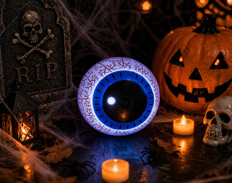 HALLOWEEN Nadmuchiwana Gałka Oczna Dekoracje LED 20 cm.jpg