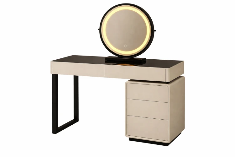 Toaletka Kosmetyczna z Lustrem LED Oświetlenie Domowe Studio Beauty 325.jpg