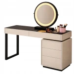 Toaletka Kosmetyczna z Lustrem LED Oświetlenie Domowe Studio Beauty 325