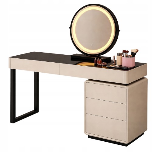 Toaletka Kosmetyczna z Lustrem LED Oświetlenie Domowe Studio Beauty 325.jpg