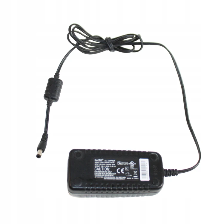 Zasilacz Ładowarka 12V 2A 24W 5.5/2.5 NetBit Desktop do LED RTV AGD.jpg