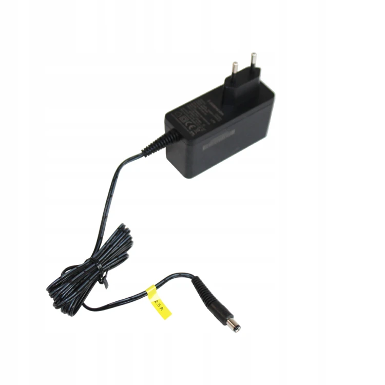Zasilacz impulsowy uniwersalny 12V 2.5A 5.5/2.5 30W Sagemcom MSG 180cm.jpg