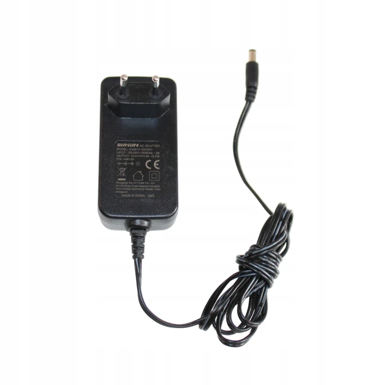 Zasilacz Ładowarka DC 12V 3.5A 5.5/2.5 42W do LED Elektroniki RTV AGD Sunun.jpg