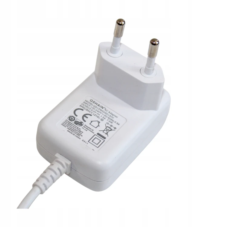 ZASILACZ ŁADOWARKA Adapter 5V 1.5A 7.5W Przewód 180 cm Wtyk 5.5 2.1.jpg