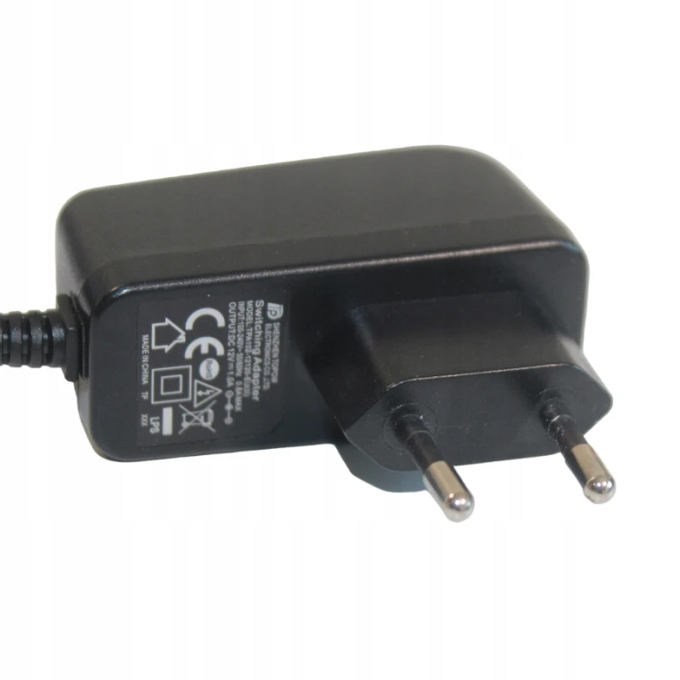 Zasilacz sieciowy Ładowarka DC 12V 1A 12W 5.5/2.5 TPA102-12120-EU.jpg