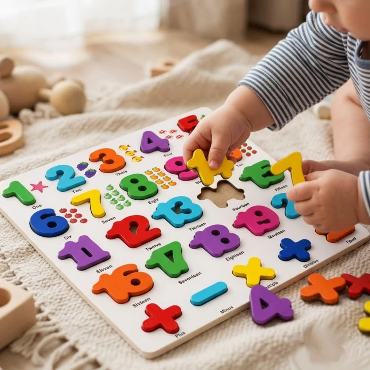Układanka Edukacyjna Cyfry Liczby Nauka Liczenia do 20 po Angielsku Puzzle.jpg