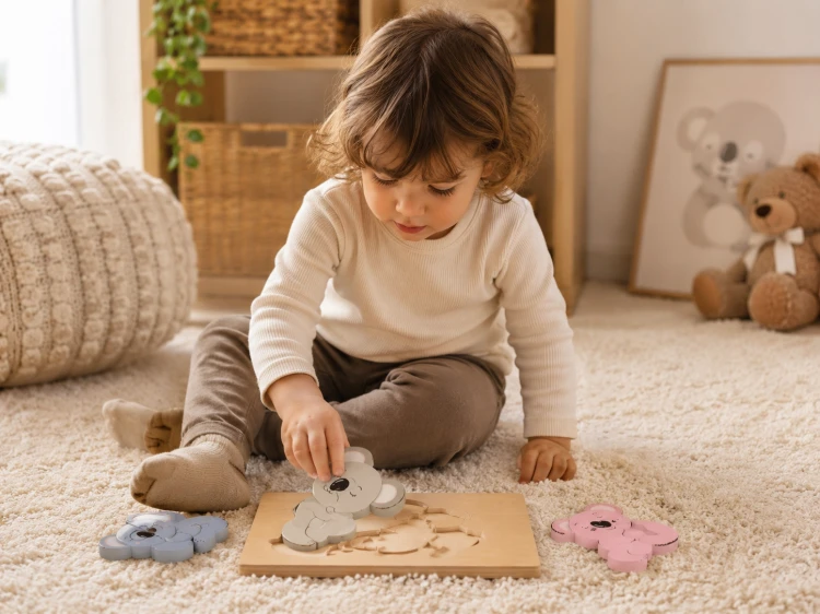 Puzzle Drewniana Układanka Edukacyjna dla Najmłodszych KOALA.jpg