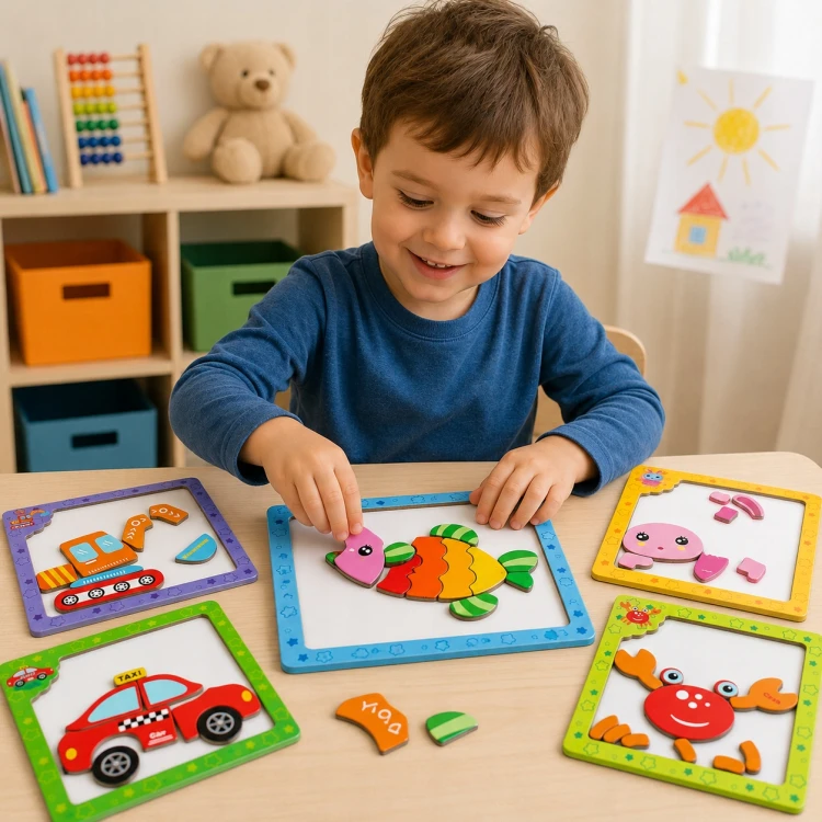 Układanka Magnetyczna Edukacyjna Puzzle dla Dzieci Zestaw 7 Plansz.jpg