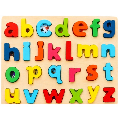 Układanka Edukacyjna ALFABET LITERKI ZWIERZĄTKA J. ANGIELSKI Puzzle.jpg