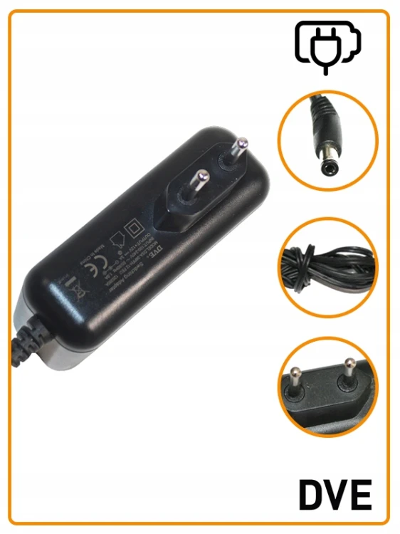 Zasilacz do LED 12V 3A 36W Premium Mocna Stabilna wtyk DC 5.5/2.5 mm DVE.jpg