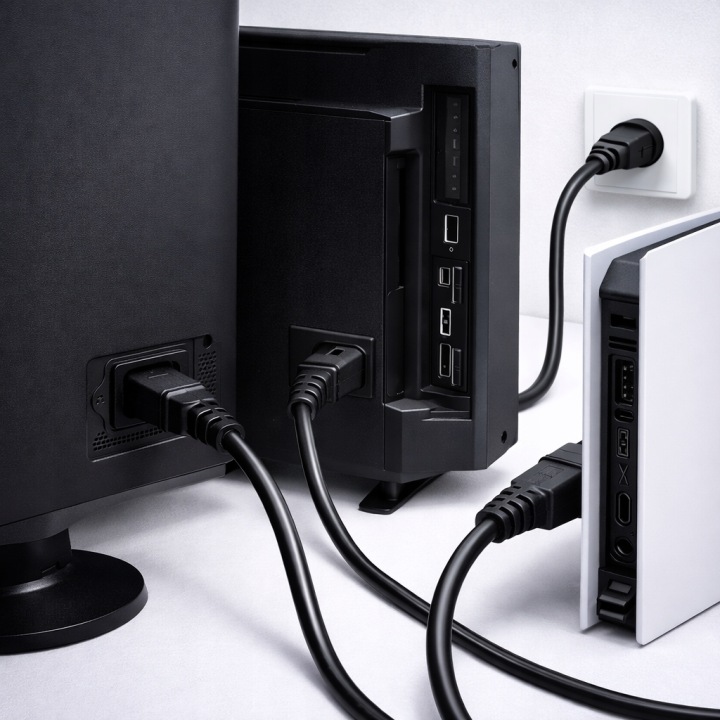 Kabel zasilający C13 230V 1.5m CE do monitora komputera drukarki.jpg