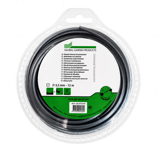 Żyłka do podkaszarki Stiga Atco Mountfield 12m Ø3,3 mm kwadratowa.png