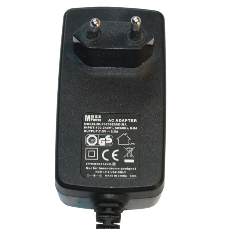 Zasilacz Ładowarka DC 7.5V 2.5A 19W 6.5/3.0 MassPower.png