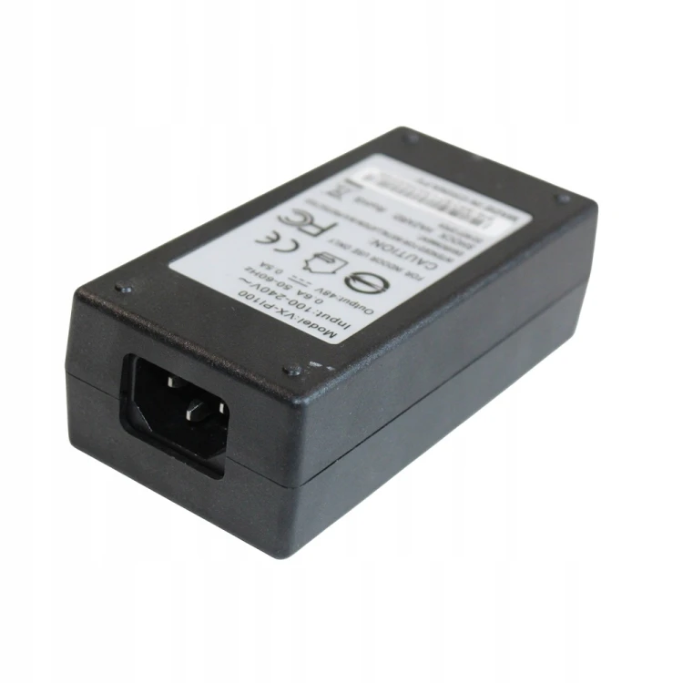 ZASILACZ POE INJECTOR Ethernet 48V 0.5A 24W 2x RJ45 VX-PI100.jpg