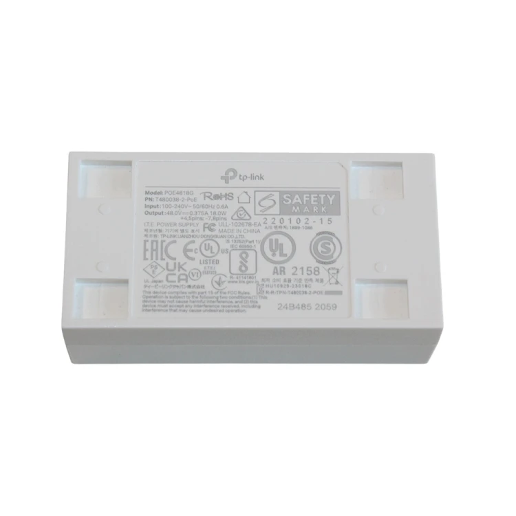 ZASILACZ POE PASSIVE TP-LINK POE4818G 48V 0.375A 18W (2x RJ45).jpg