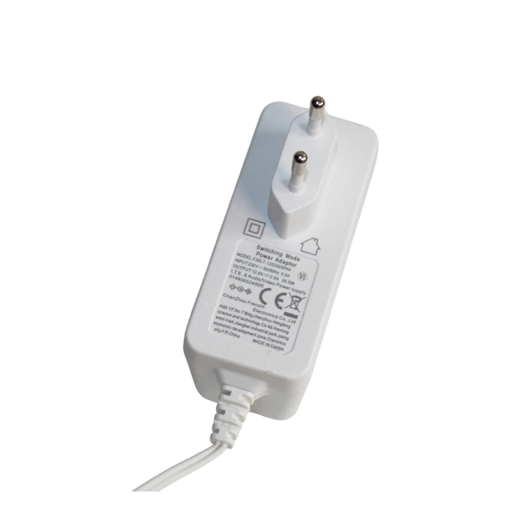 100 sztuk Zasilacz Ładowarka 12V 2.5A 30W 6.3/2.7 F30L7 kabel 2m.png