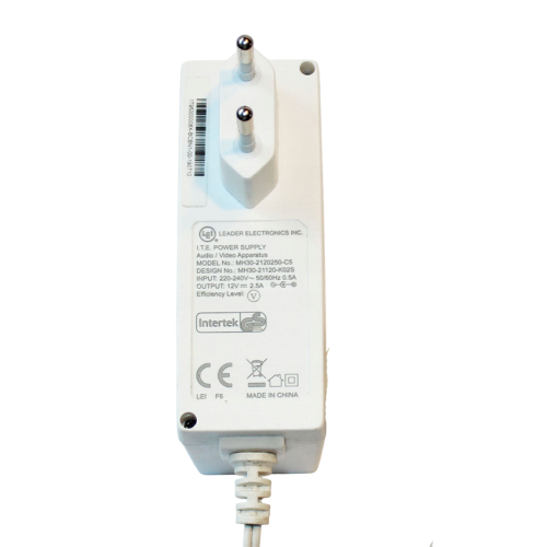 1000 kg Zasilacz Ładowarka DC 12V 2.5A 30W 6.3/2.7 Lei MH30.png