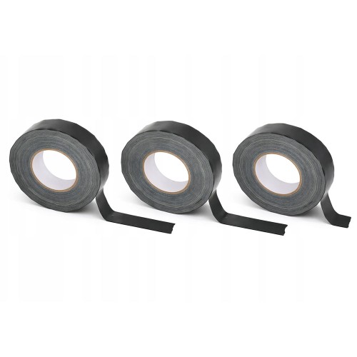 3 szt. Taśma montażowa naprawcza DUCT TAPE BLACK czarna 50m 55y 48mm 230µm.jpg