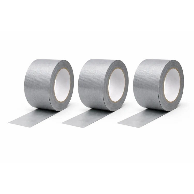 Taśma srebrna silver duct tape naprawa montaż 100m 109y 48/109y 180µm 3 szt.jpg