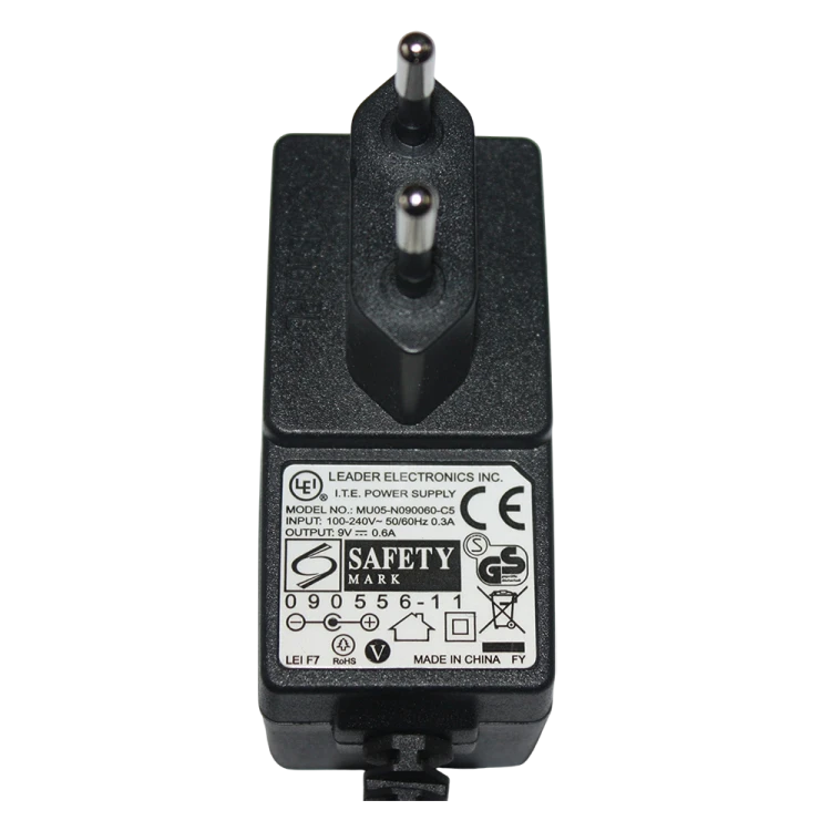 IMPULSOWY ZASILACZ DC 9V 0.6A 600mA 5.4W 5.5/2.1 LEI MU05-N090060-C5.png