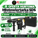 5 sztuk - Młotowiertarka Wiertarka Młot Udarowy Udar SDS 1050W 900r/min 30s/60s - OFERTA HURTOWA