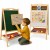 Tablica Magnetyczna Kredowa Dwustronna Liczydło Edukacyjna Stojąca 3w1.jpg