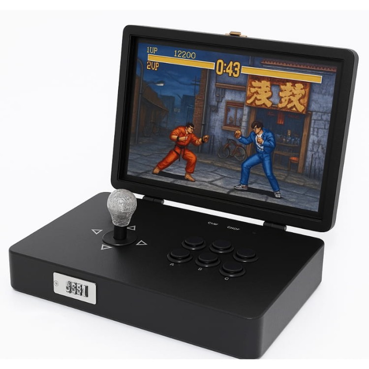 3D Pandora Plus 14-calowa konsola do gier Arcade z wbudowane gry walizka.jpg