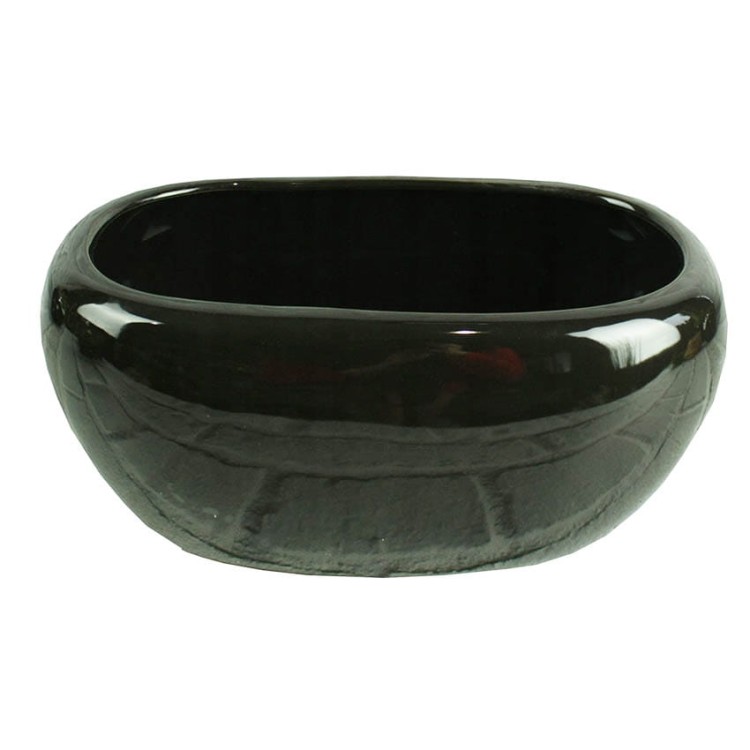 Doniczka ceramiczna osłonka czarna owal duża.jpg