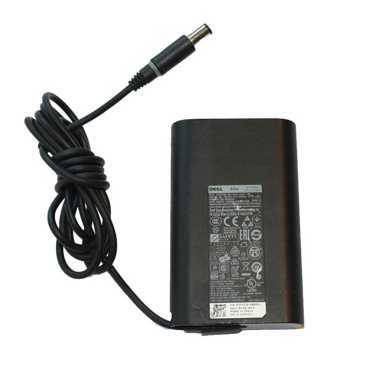 Oryginalny Zasilacz Ładowarka do laptopa Dell 19.5V 3.34A 65W DA65NM130 7.4/5.0 pin.jpg