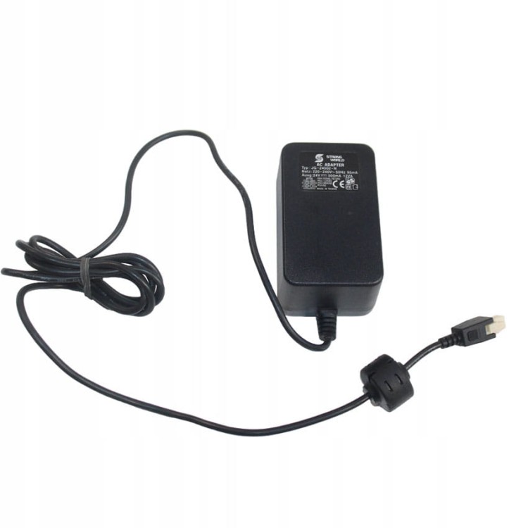Zasilacz transformator DC stały 24V 500mA 0.5A 12W JG-24502-N.jpg