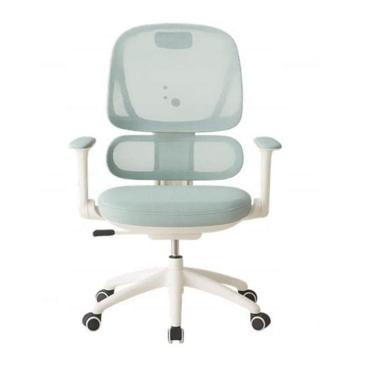 KRZESŁO BIURKOWE FOTEL OBROTOWY DO BIURKA DLA DZIECKA DELFIN MIĘTOWY HX21.jpg